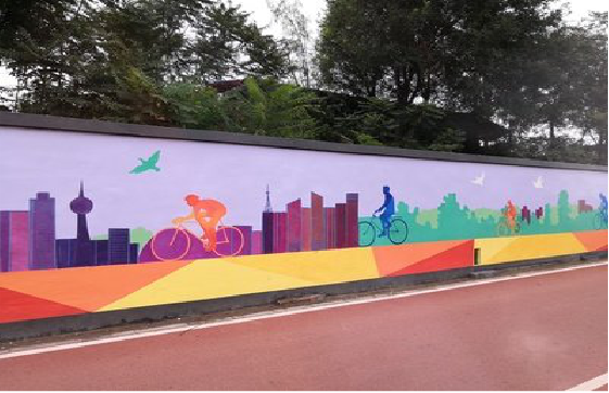 盐城墙体彩绘-围墙