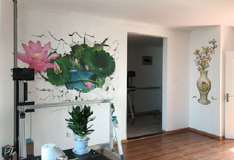 盐城墙体彩绘相比墙纸的优势。