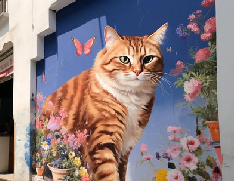 盐城自己绘制有个性的手绘墙