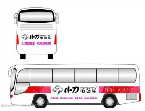 盐城公交车身贴如何完美贴合？