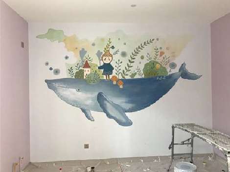 盐城手绘墙的特点及优势。